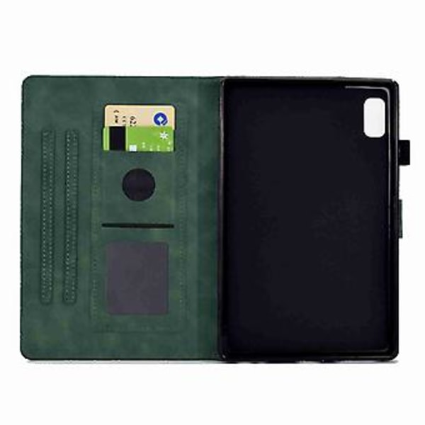 Rhombus Tablettfodral för Lenovo Tab P11 Gen 2 (Grön)