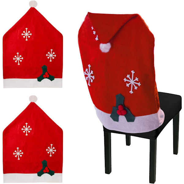Stoltrekk i filt til jul - Sett med 2 I Elegant trekk som julepynt