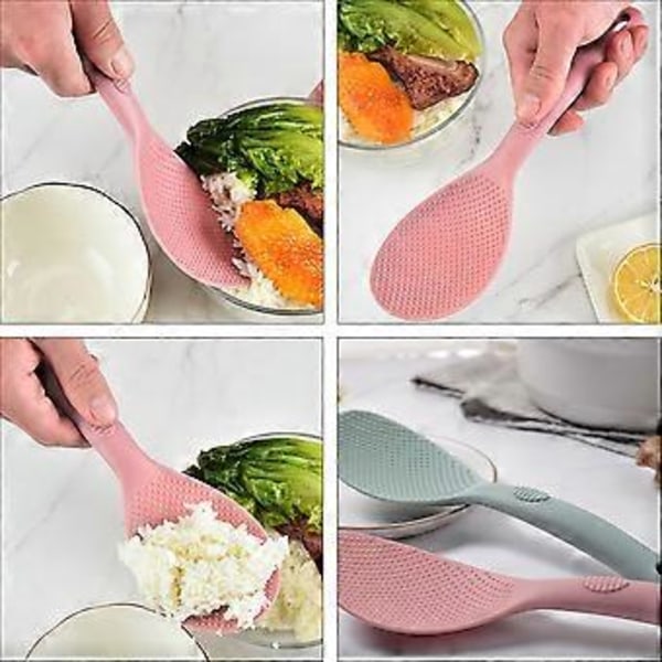 Asiatiska Skedar Sushi Spatel Ris Koks Tillbehör Nonstick Köksredskap Plast Ris Sked Ris Spade Sked
