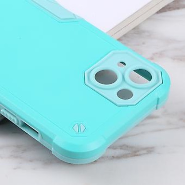 Halkskyddande Armor-fodral för iPhone 14 Plus (Mintgrön)