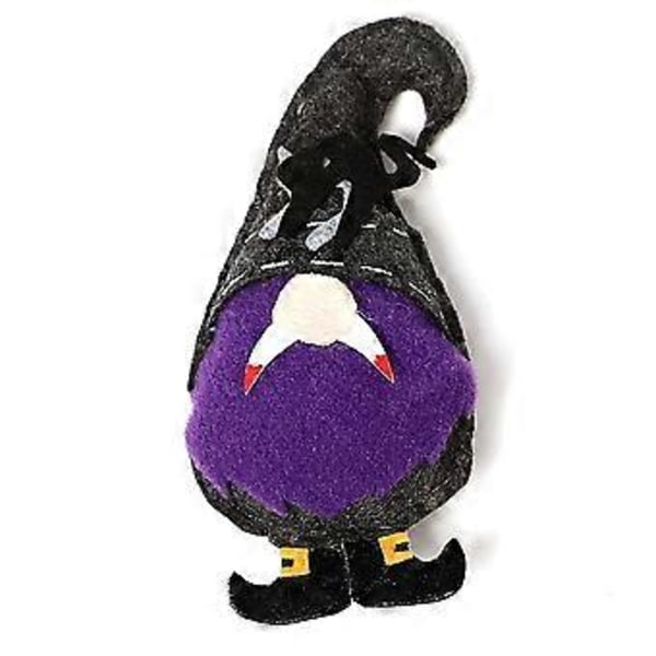 Halloween-koriste riippuva kasvoton vanha mies (violetti parta) 1 kpl