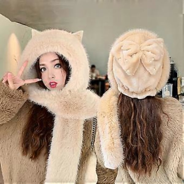 Vaatetusasusteet Vaatetusasusteet Hatut Naisten A8538 (Beige)