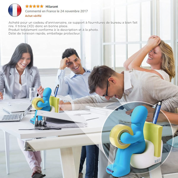 Docking Station Kontorsmaterial - Rolig Tejpdispenser - Fun and Co