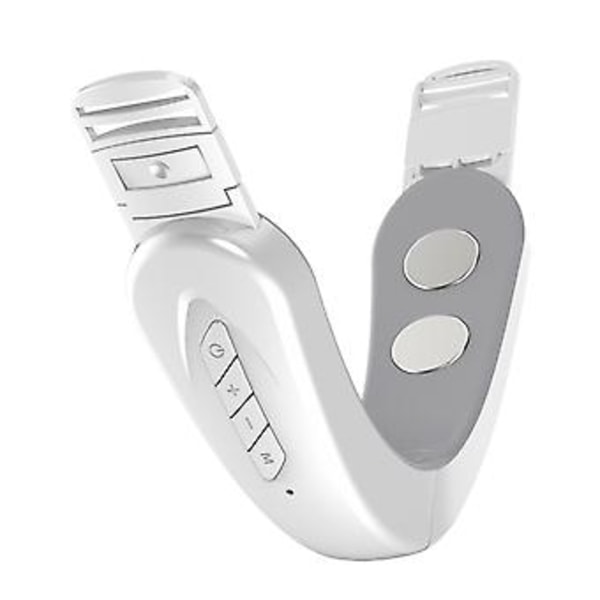 Dubbel Elektrisk V-Formande Ansiktsmassager Dubbelhakreducerare Ansiktslyftmaskin Mikroström Ansiktsenhet Lyftande Slimmande, 100% Ny (D Rosa)
