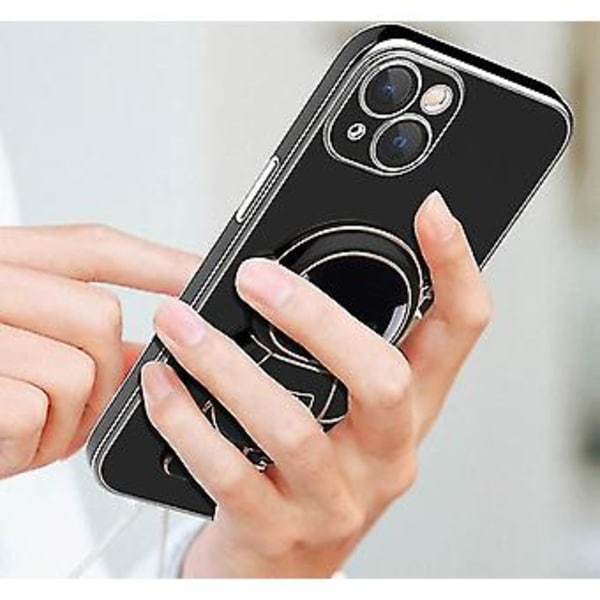 Astronautit Piilotetun Telakan Kotelo Yhteensopiva Iphonen 12 Pro Max/12 Pro/12 Kanssa, Sähköpinnoitettu Tpu Suojakotelo