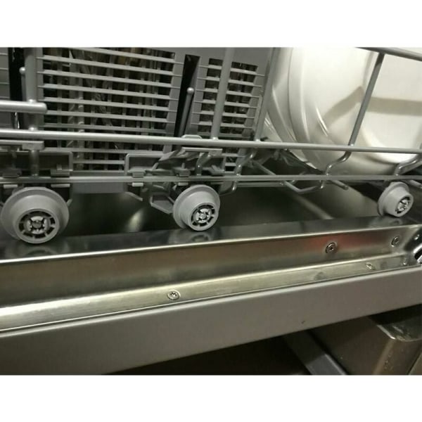 Sett med 4 hjul for oppvaskmaskin for nedre kurv, oppvaskmaskinhjul f