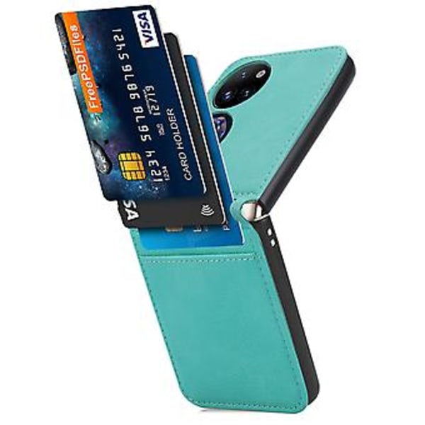 Fällbart Telefonfodral För Huawei P50 Pocket (Grön)