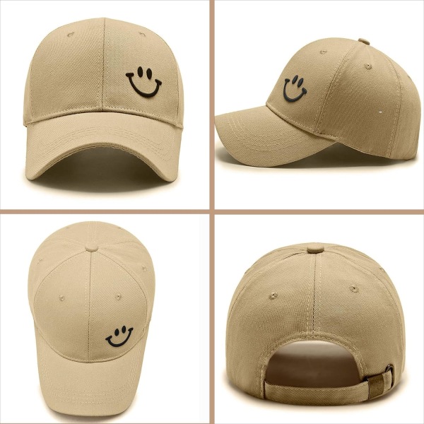 Baseball Cap, Bomull Anti-Sun Baseball Cap, Menn Kvinner Kvinne Summe