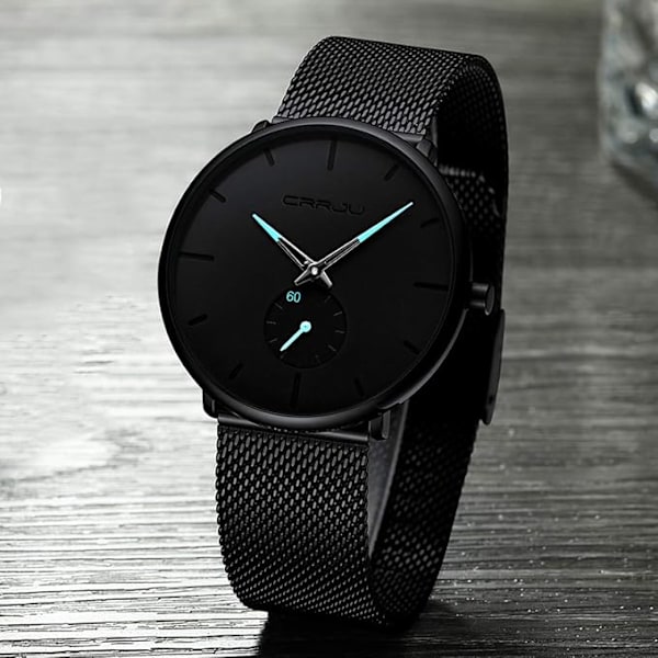 Herreure Ultra-Tynd Minimalistisk Vandafvisende - Mode Håndleds Ur