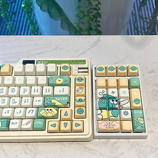 Unike PBT Keycaps Sitron for Mekaniske Gaming-Tastaturer Ergonomisk Design