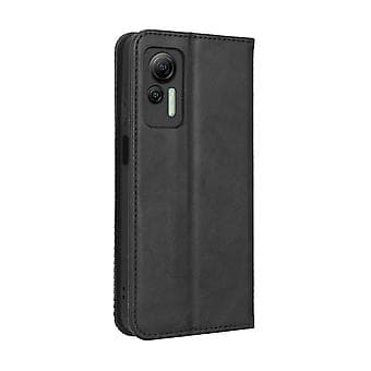 Nahkainen puhelimen kuori Ulefone Note 14:lle (Musta)