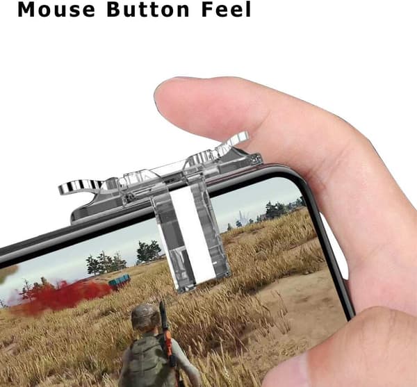 PUBG Mobile Game Controller Trigger, L1R1 Kule Vinger Trigger Sens