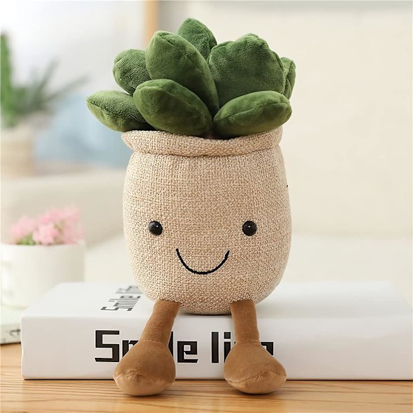 Plush Leksak, 35cm Planter Fylld Plush Kudde Dekoration, Mjuk Fluff