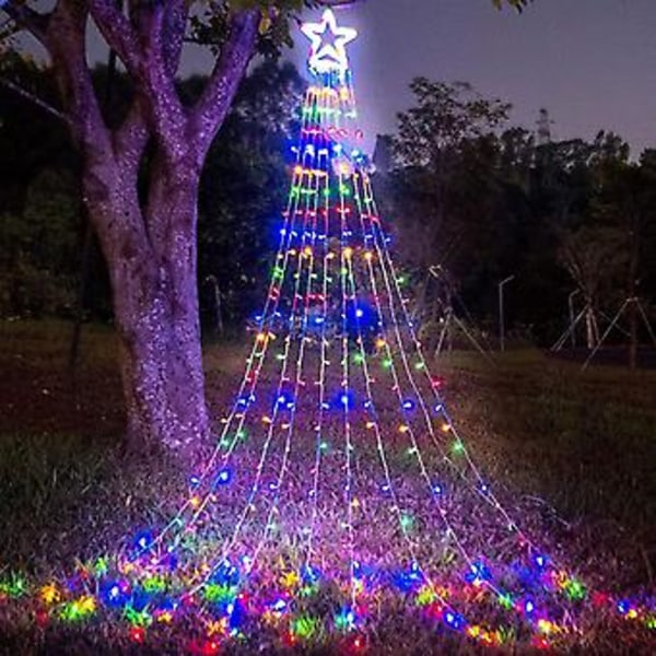 Udendørs Julepynt 335 LED Stjernelys