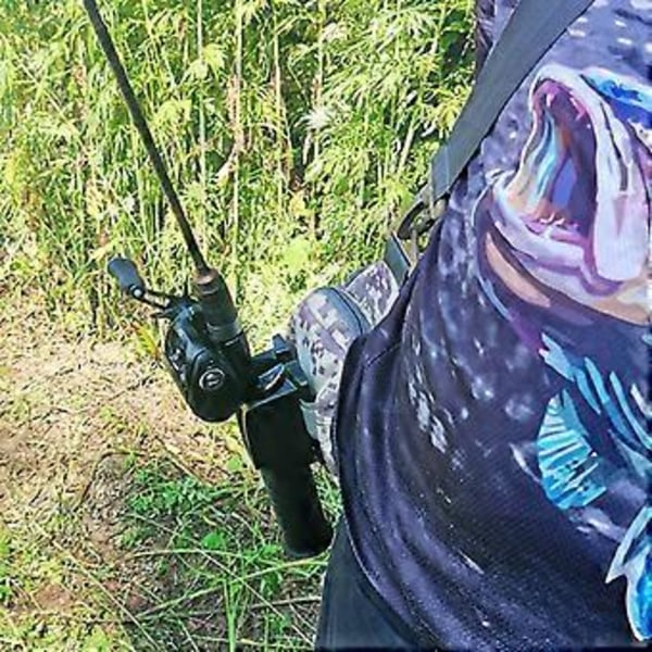 Bærbar Bælte Stang Holder Genanvendelig Fiskesstang Indsætter Multifunktionel Hurtig Stang Stativ Tackle Tilbehør