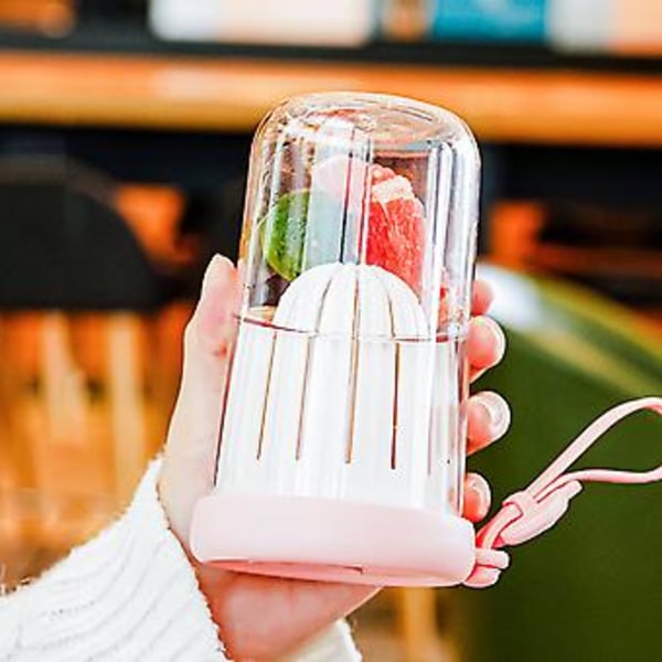 (20% ALENNUS!) 500ml Kannettava Vesipullo Pillillä Urheilu Juomapullo Tytölle Söpöt Mukit (Vihreä)