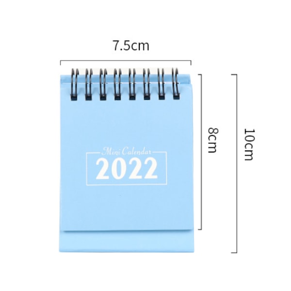 3 Mini Engelska Skrivbordskalender Dekorationer Flip Prydnader Hemma Kontor