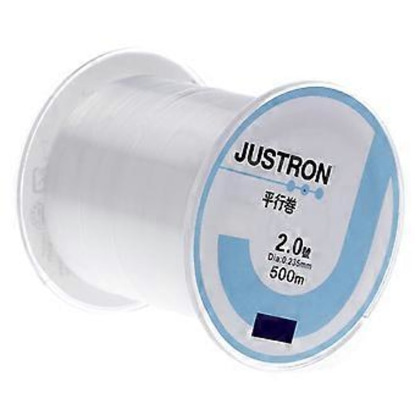 500M Super Stærk Fiskesnor Japan Monofilament Sø Hav Nylon Linjer Tackle (transparent-2.0)