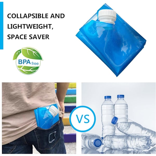 Hydratation-reppu, taitettava hydratation-reppu, vesisäiliö