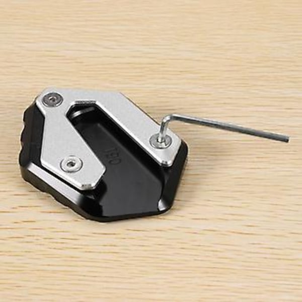 Sidostödsförlängningsplatta för Mt07 Mt-07 Xsr700 Xsr 700 Tracer 900 Gt Tillbehör (Svart)