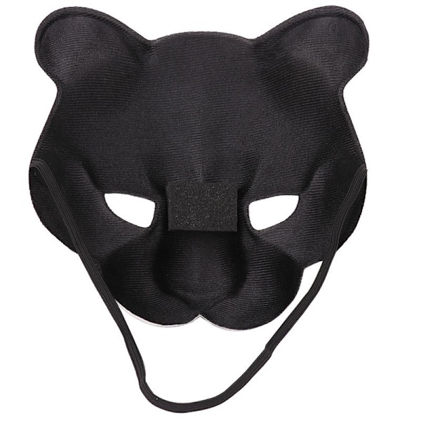 Panda-maske for voksne og barn