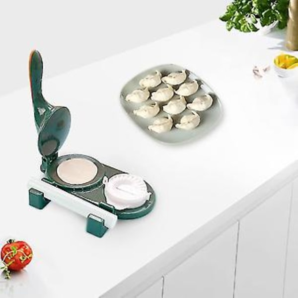 3-i-1 Dumplingtillverkare Manuell Degpressare Dumplingomslagspress Automatisk Dumplingtillverkare Form
