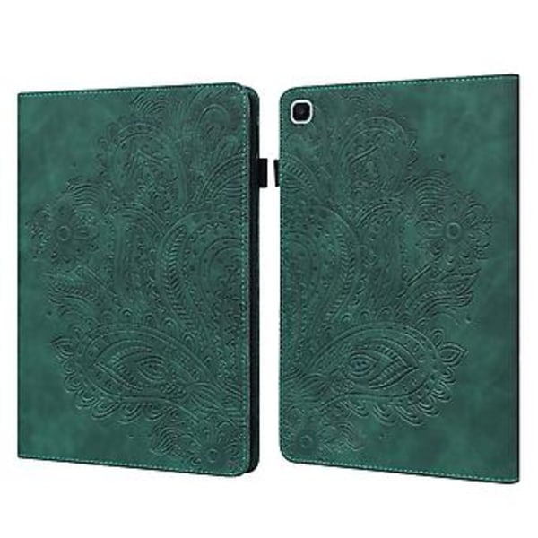 Til Samsung Galaxy Tab S6 Lite P610 TPU+PU Etui (Grøn)