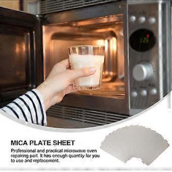 12 stk. Mica Plader Universal Ovn Mica Plade Ark Mikrobølgeovn Udskiftningsforsyninger