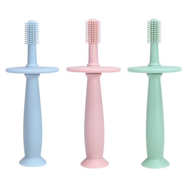 Toddler Tandborstar 3-pack - Tandborstträningssats för småbarn*