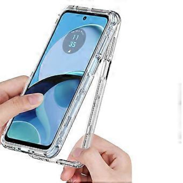 Akryyliläpinäkyvä kotelo Motorola Moto G14:lle