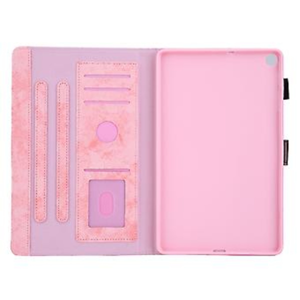 Læder Tablet Etui Til Samsung Galaxy Tab A9 (Pink)