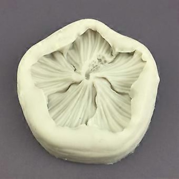 Silikoneforme Hibiscusform Chokoladeform Mousseform Kagedekorationsværktøjer til Kreativ Fondantform Bageudstyr