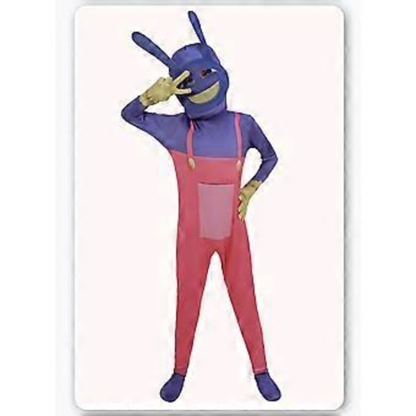 The Amazing Digital Circus Cosplay Jumpsuit Jax Caine Bodysuit Kostume (110 Jax)