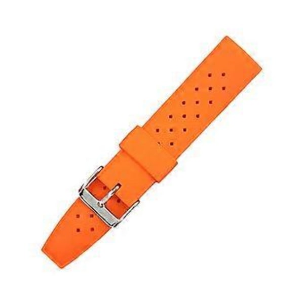 Klockarmband Vattentätt Återanvändbart Justerbart 22MM/20MM Ersättningsarmband Kompatibelt Huawei GT2 (22 mm Svart)