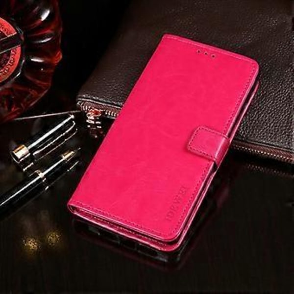 For OPPO Realme C2 idewei Crazy Horse Texture Case