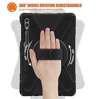 TPU + PC Tablettveske for Samsung Galaxy Tab S9+ / S8+