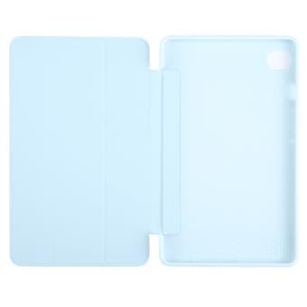 Tri-fold Læder Tablet Etui Til Samsung Galaxy Tab A9 (Himmelblå)