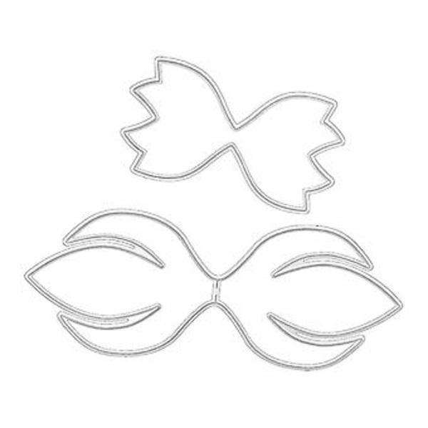 Kuttedør Stencil DIY Scrapbooking Album Stempel Papir Kort Preget Dekor ( )