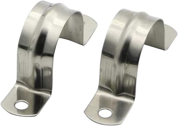 40MM304 Slangeklemme Rustfrit stålrørsklemme kortklemme ridning ca
