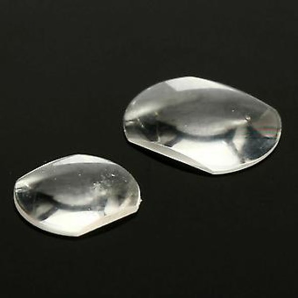 Safir Bubbel Förstoringsglas Lins för Klocka Datumfönster Kristallglas Lim Förstoring (5.5 x 4.5mm)