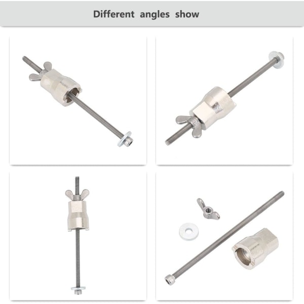 Sykkeldemonteringsverktøy, rustfritt stål svinghjulnavverktøy for fjell
