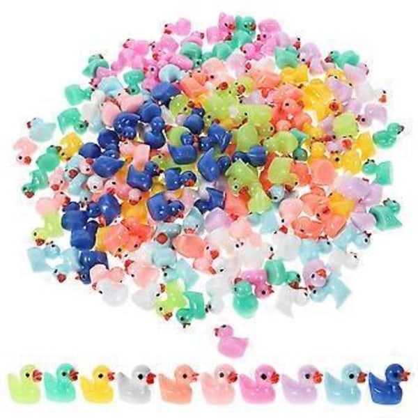 200 stk. And Figur Mikrolandskabsdekoration Dyrefigur Mini Resin Havepynt