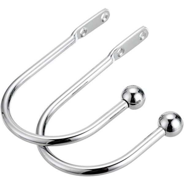 2 stk. Metal Gardin Holdbacks Dekorative Væghængt Gardin Binde