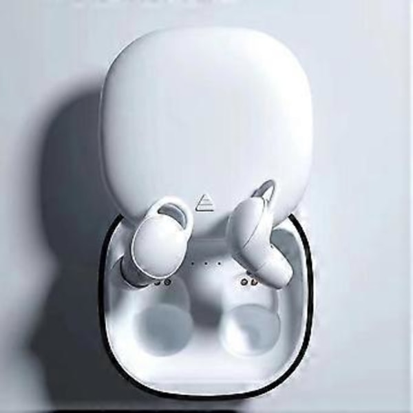 Nukkumiskuulokkeet Mini Näkymättömät Bluetooth-nappikuulokkeet Langattomat Mikillä Korvan Sisään (Valkoinen)