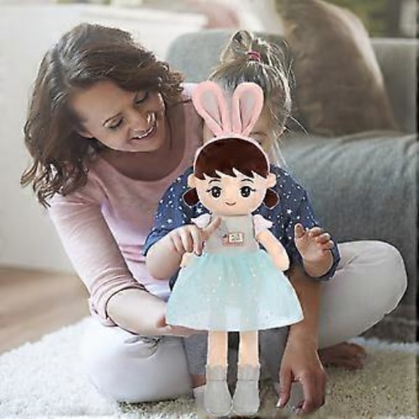 Princess Mayfair Plyschleksak Plyschleksak Cartoon Dockdock Liten Flicka Sov Kudde Present 45cm (grön)
