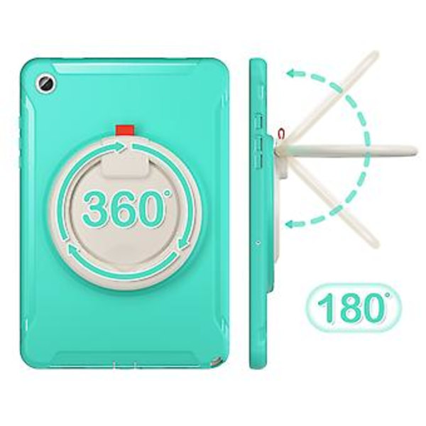 TPU + PC -suojaava tabletin kuori Samsung Galaxy Tab A9+:lle (Mint Green)