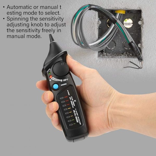 Berøringsfri spenningstester, høysensitiv tester, elektrisk penn AC12-1000V Volt Ohm-meter