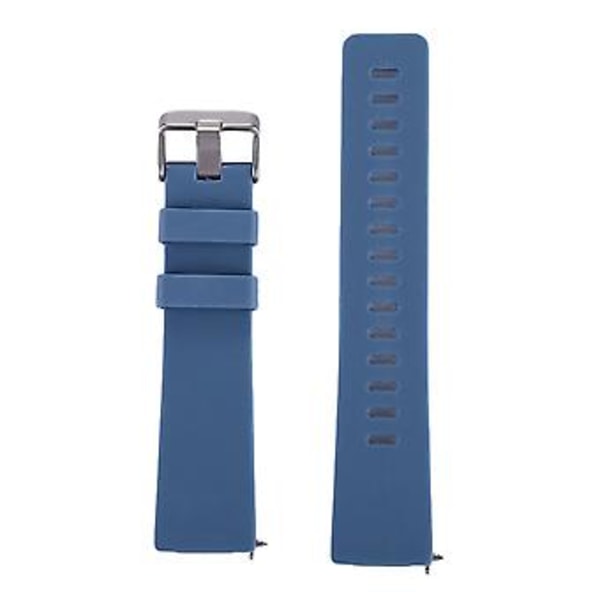 Silikonarmband för Fitbit Versa / Versa 2 (Blå)