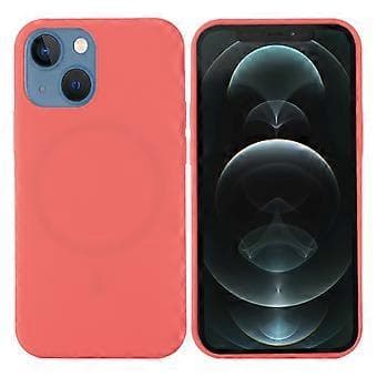 För iPhone 13 mini 5,4 tum flytande silikonfodral skyddsfodral för magnetisk laddning (stil A)