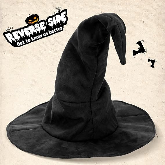 Halloween COS Trollmann/Heksehatt, Maskeradeball og Rollespillfester, Vrien Heksehatt